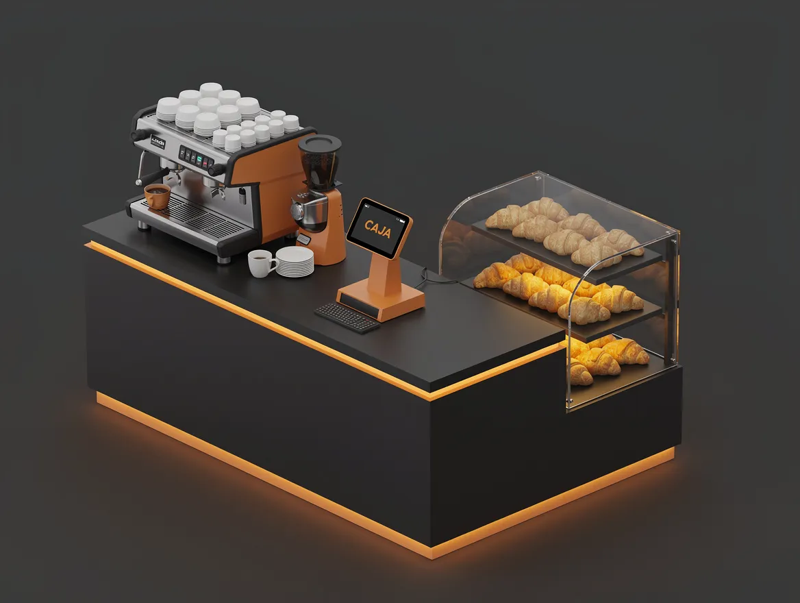 Cafetería Paikan — sistema para cafeterías y restaurantes